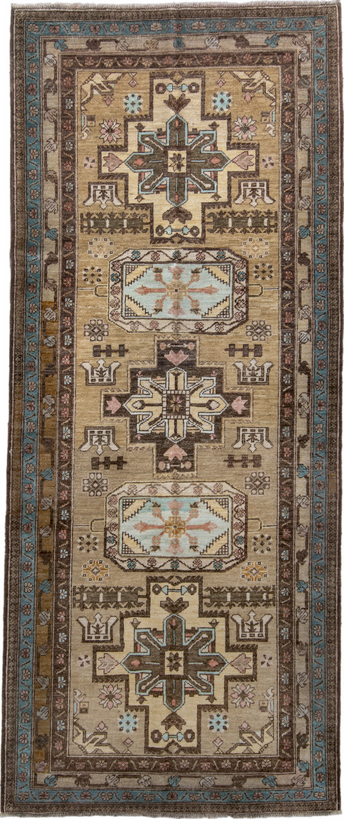 Vintage Sarab Runner Rug (4' x 10')
